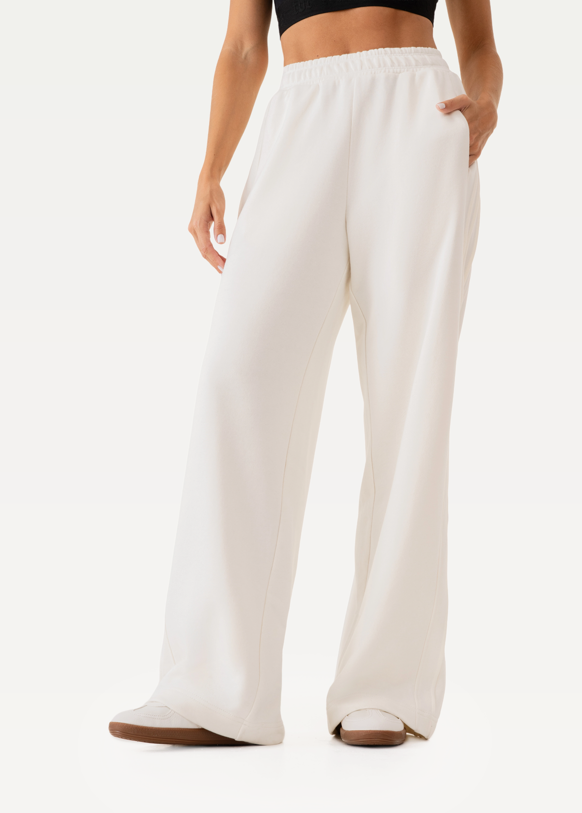 Штани жіночі FRND FOR FRIENDS Quest молочного кольору