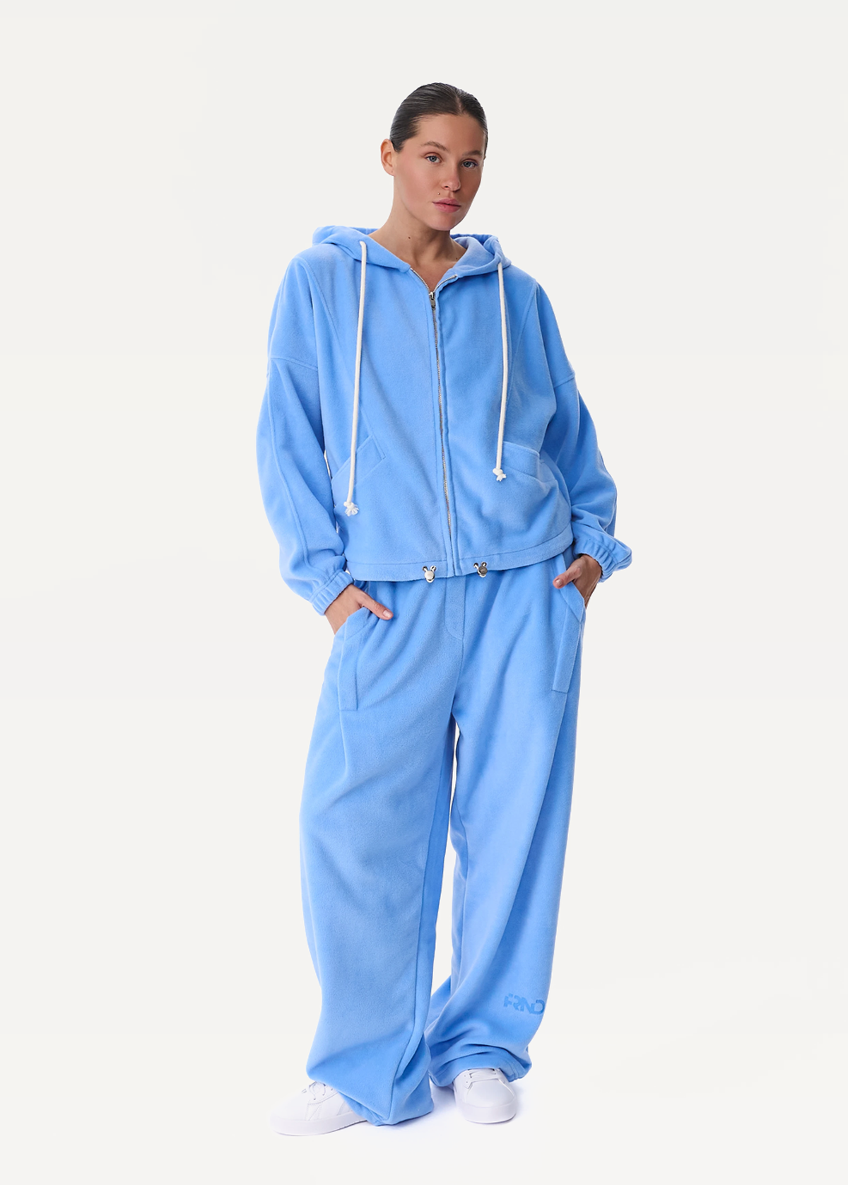 Штани жіночі FRND FOR FRIENDS Muse Polar Fleece блакитного кольору