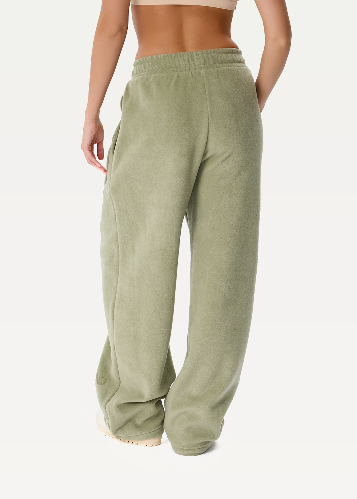 Штани жіночі FRND FOR FRIENDS Muse Polar Fleece оливкового кольору