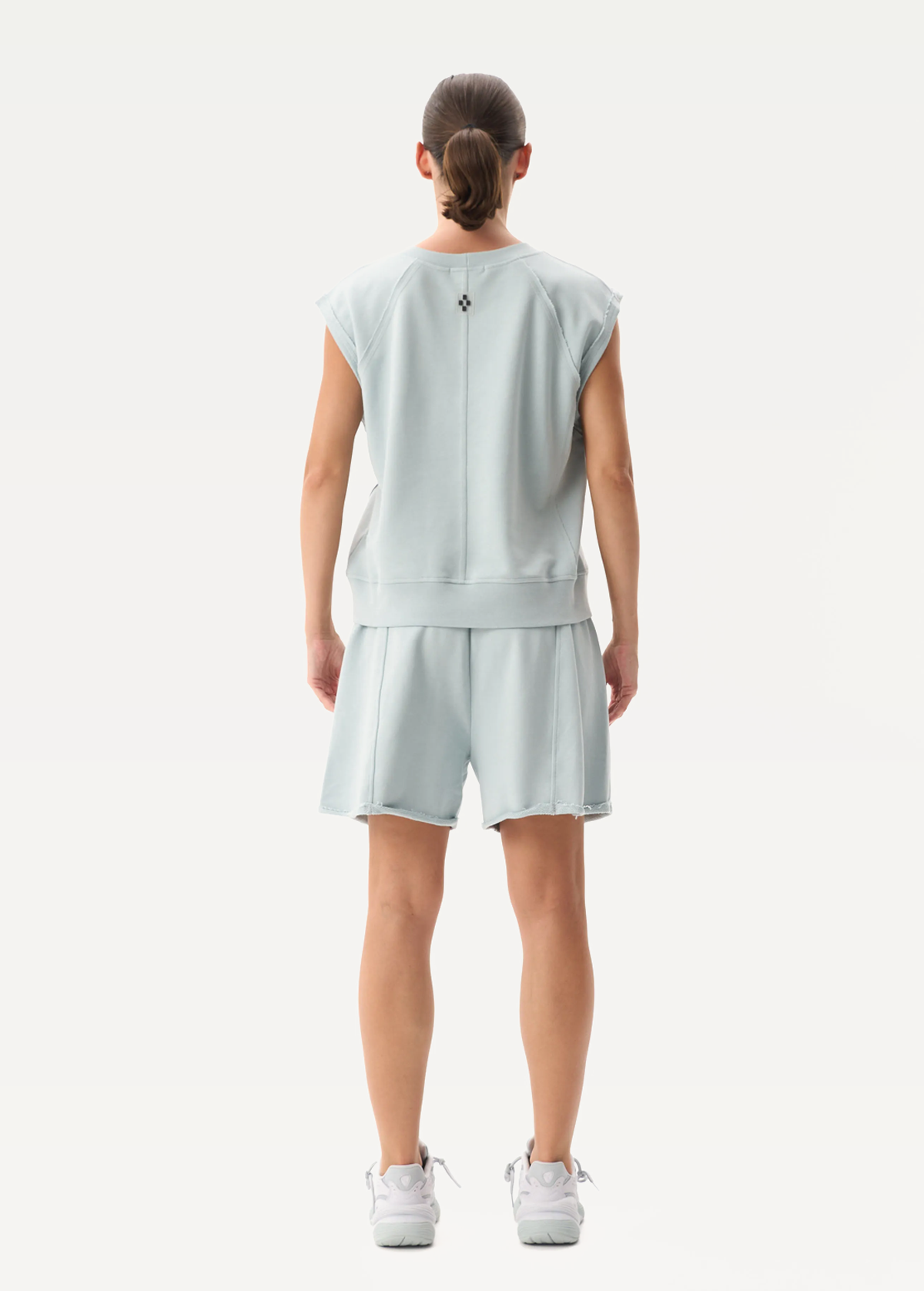 Шорты FRND FOR FRIENDS Sarah женские серо-голубого цвета