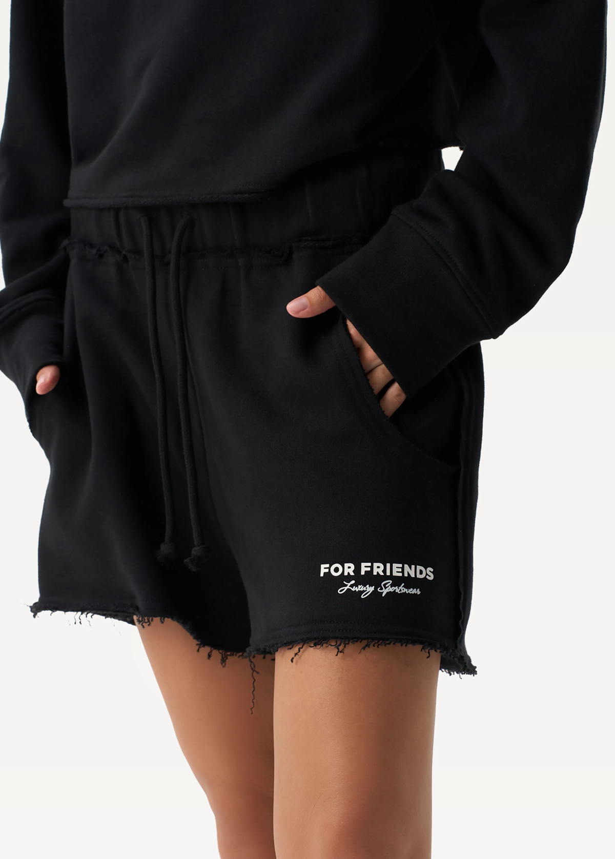 Шорти FRND FOR FRIENDS Naomi жіночі чорного кольору
