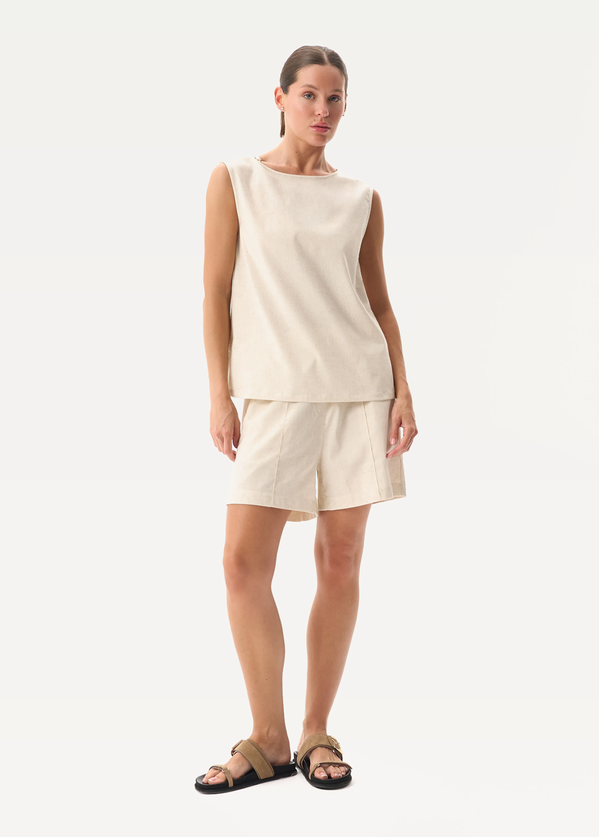 Шорти FRND FOR FRIENDS Sakura жіночі натурального кольору