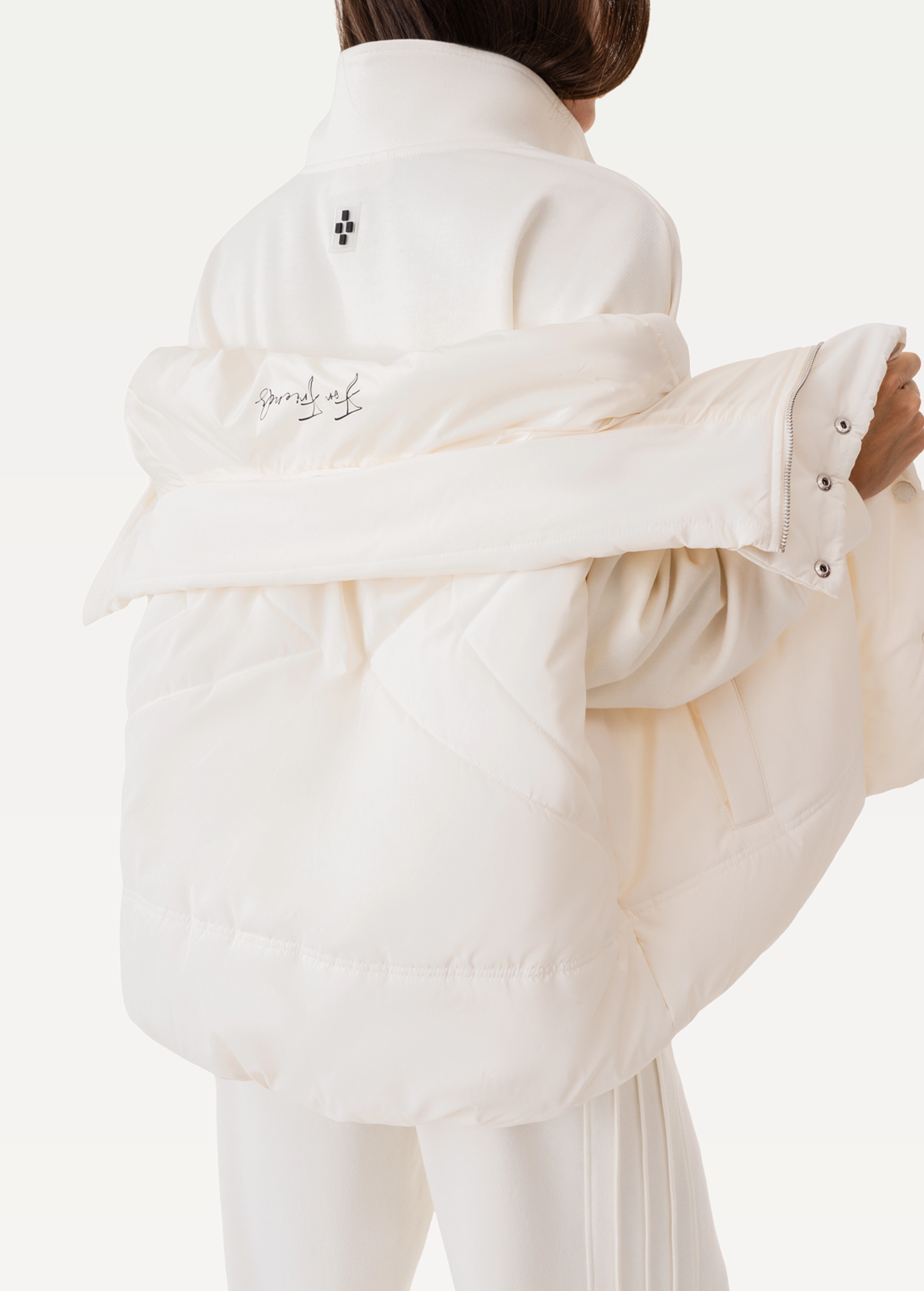 Жилет жiночий FRND FOR FRIENDS Galaxy молочного кольору