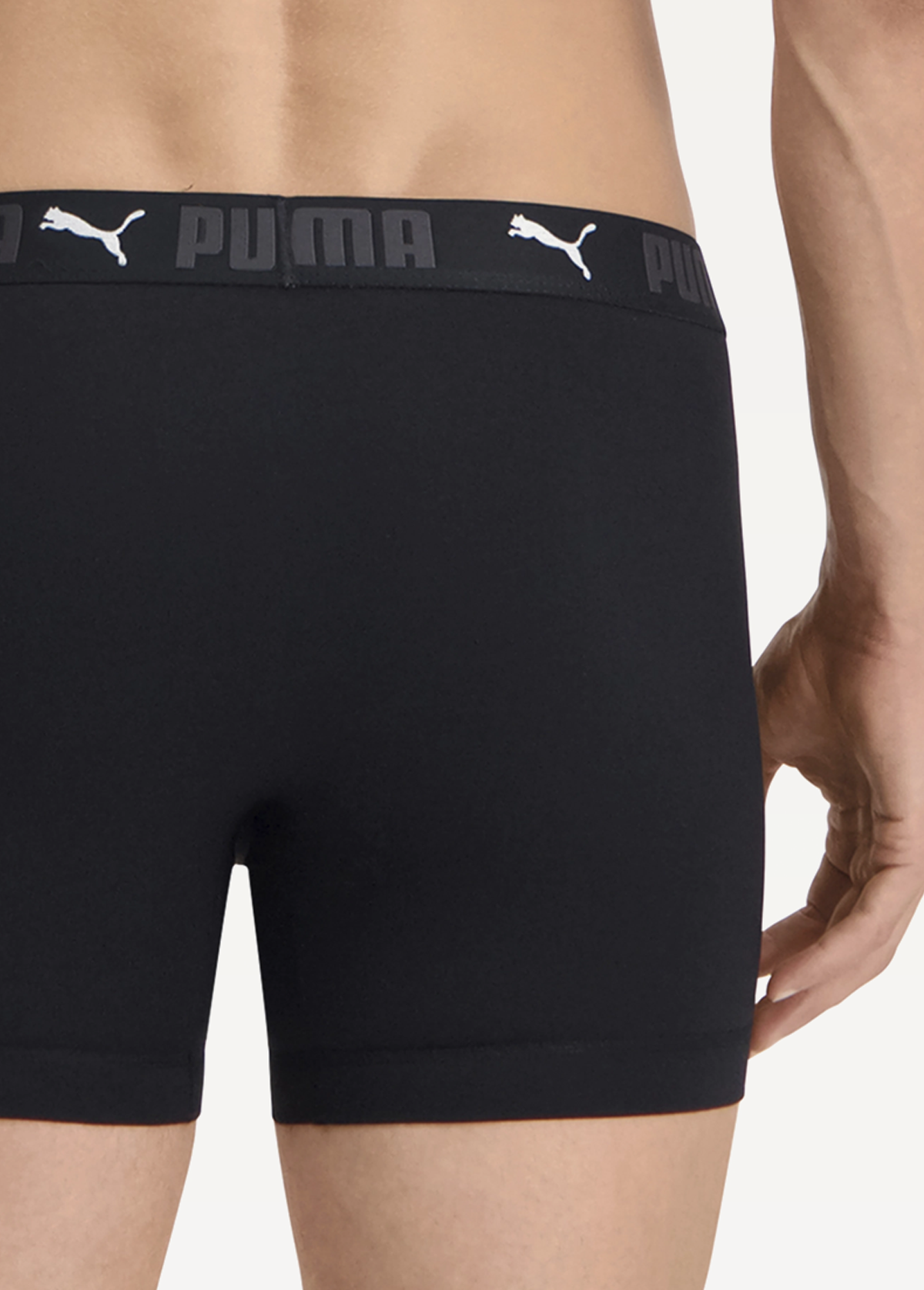 Спідня білизна чоловіча PUMA SPORT COTTON BOXER 2P чорного кольору