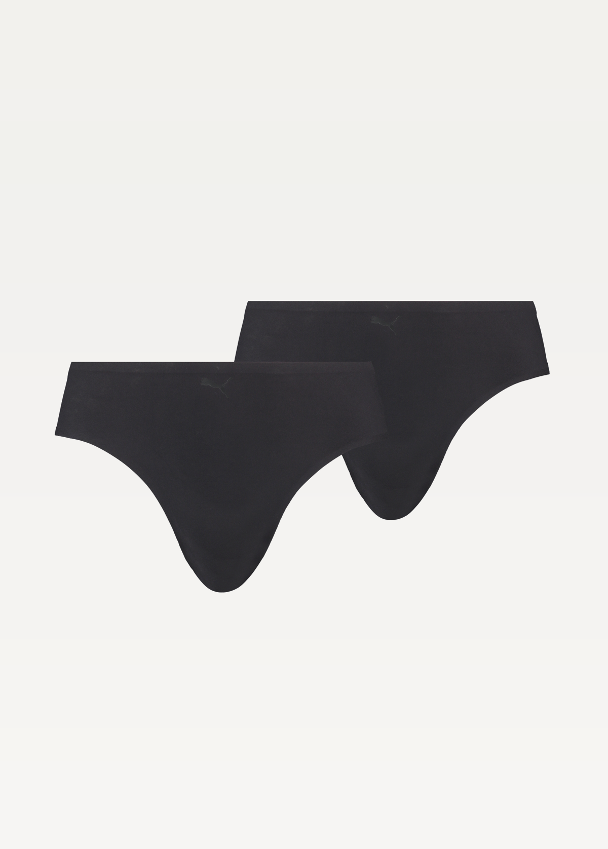 Нижнее белье PUMA WOMEN ONE SIZE BRIEF 2P черного цвета