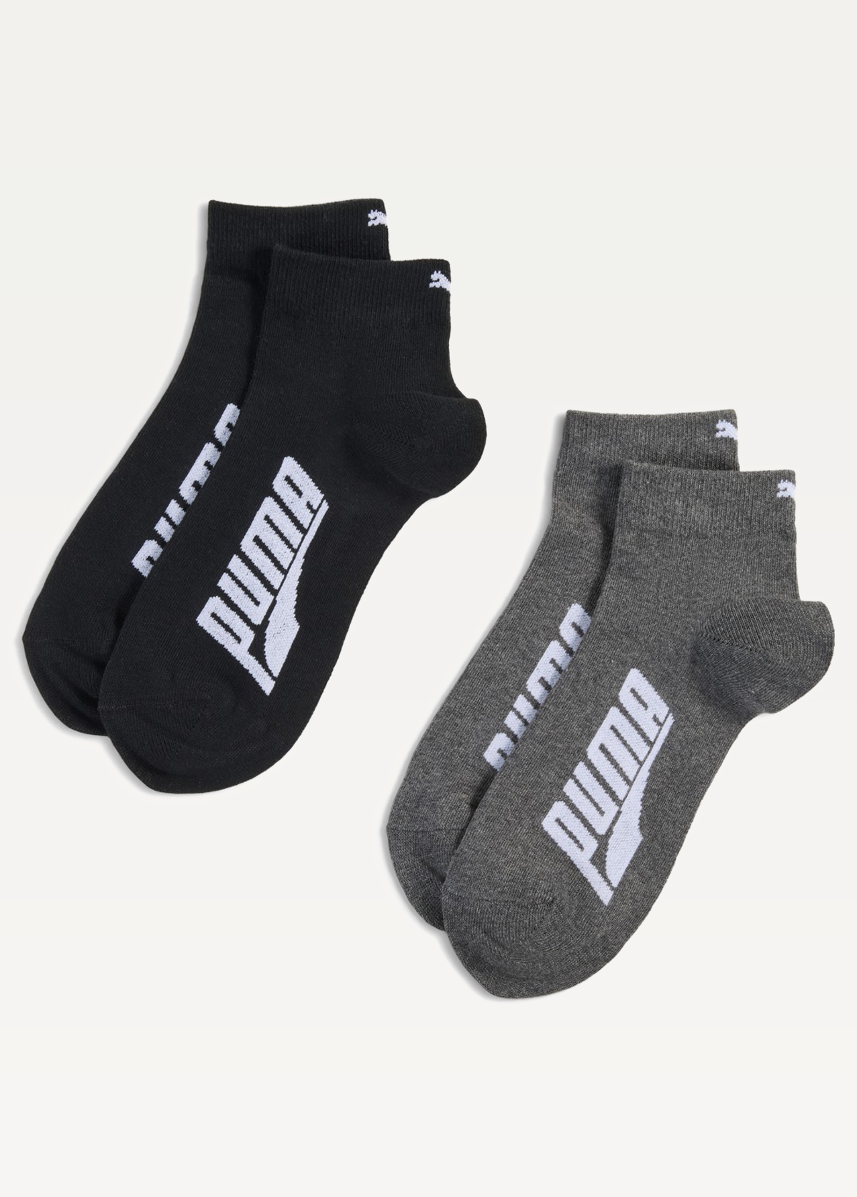 Шкарпетки (2 пари) PUMA UNISEX BWT LIFESTYLE QU чорного білого кольору