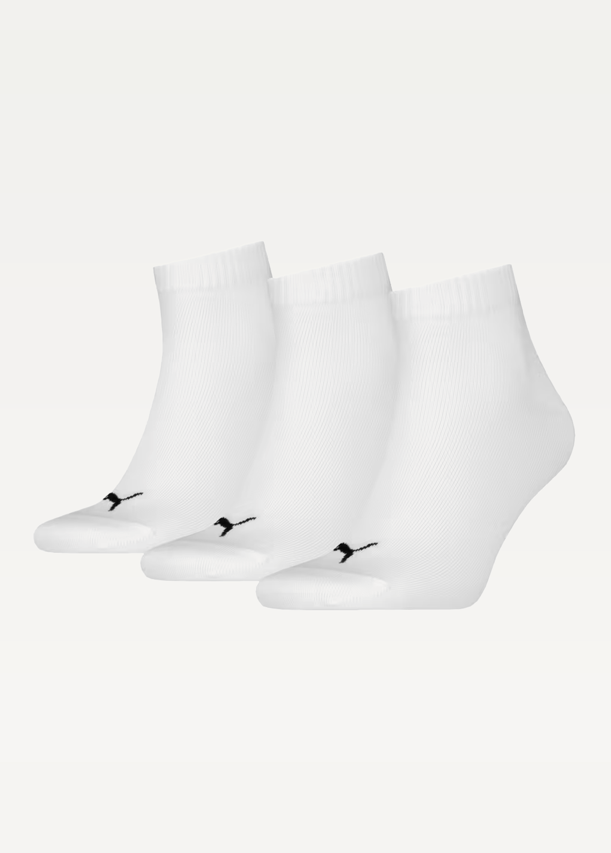 Шкарпетки (3 пари) PUMA UNISEX QUARTER PLAIN 3P white