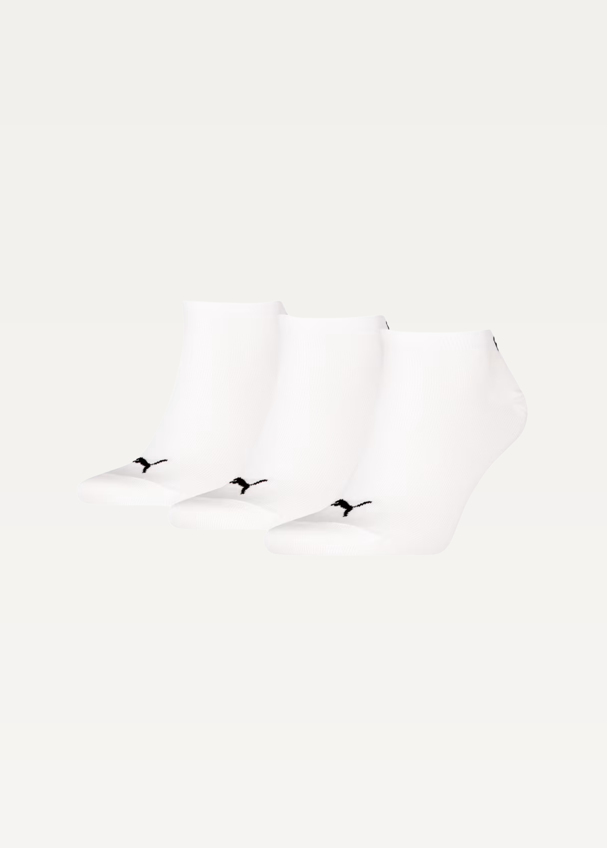 Шкарпетки PUMA UNISEX SNEAKER PLAIN 3P Unisex білого кольору