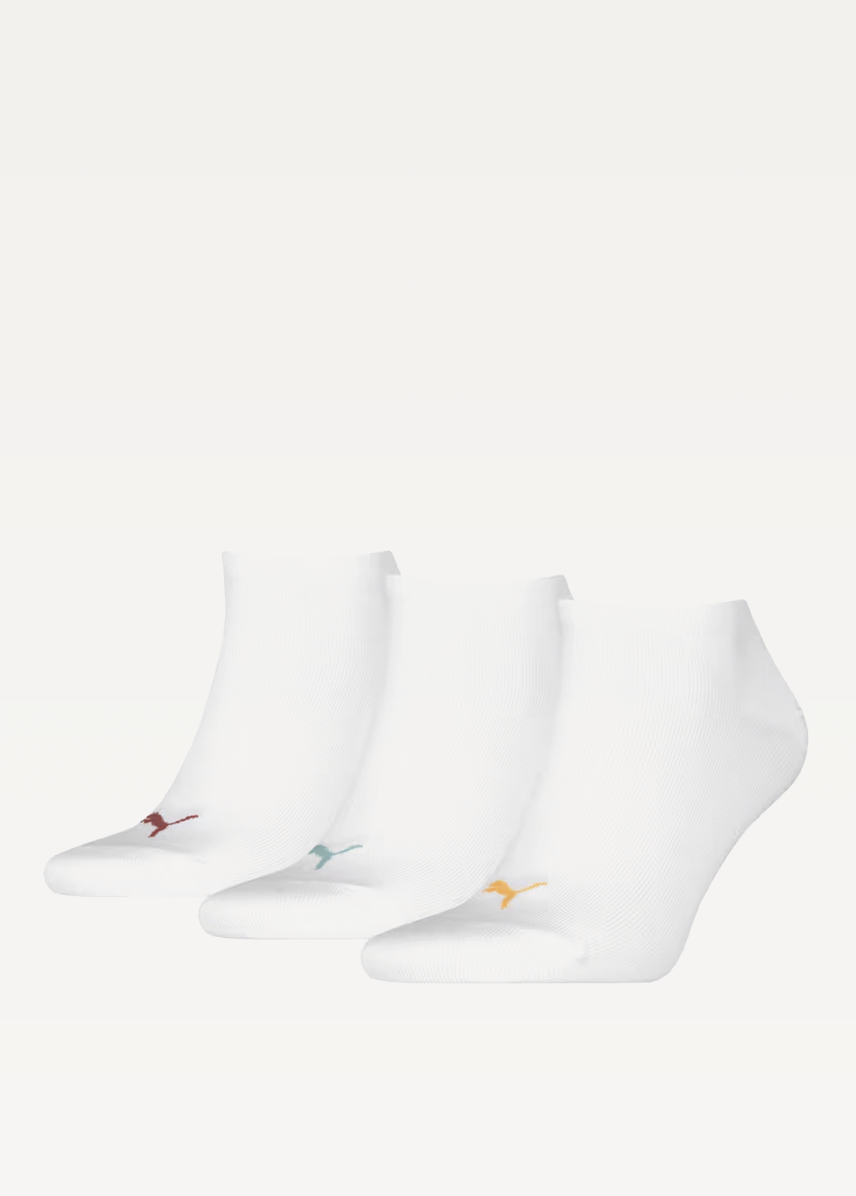 Шкарпетки PUMA UNISEX SNEAKER PLAIN 3P white combo білого кольору