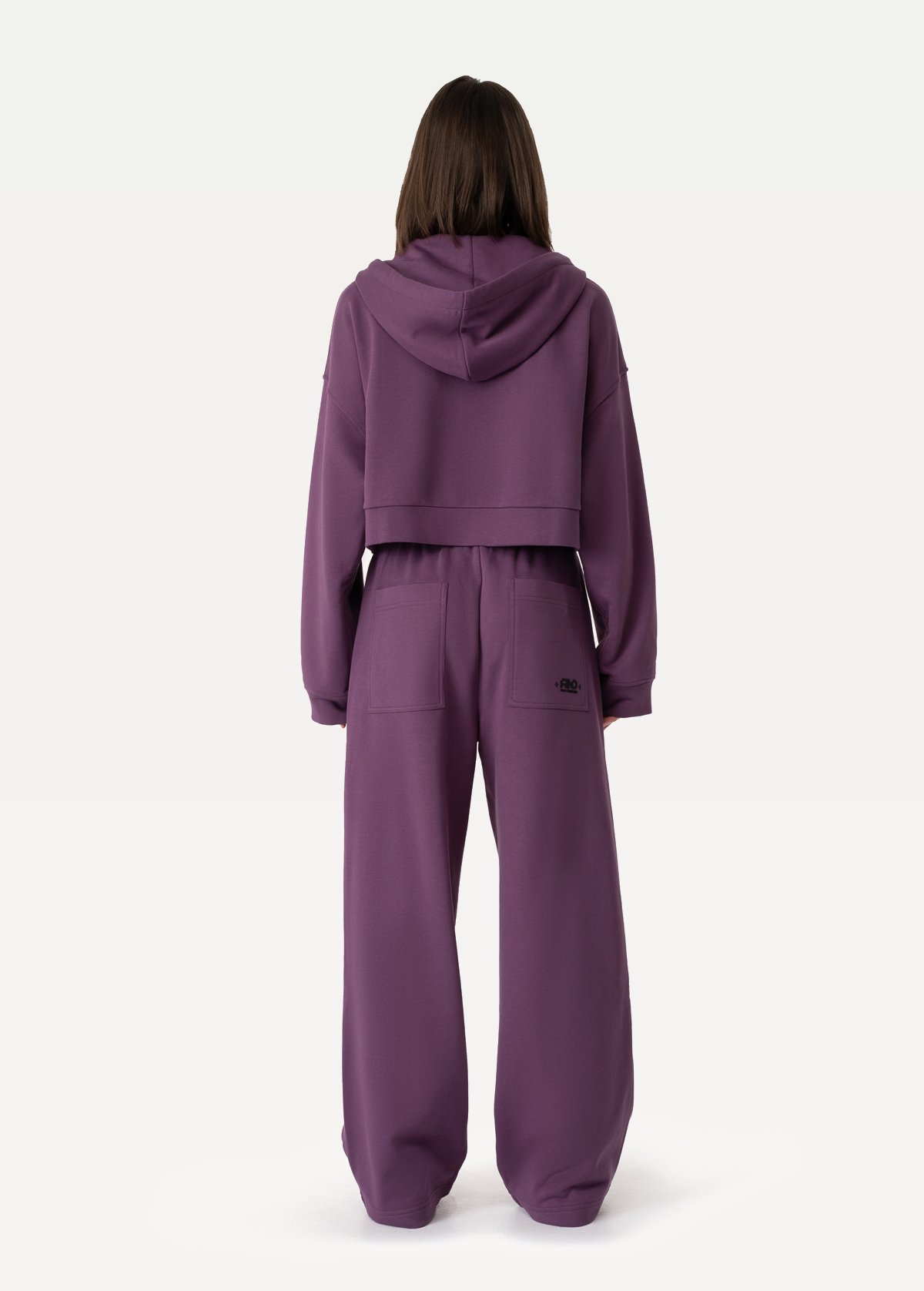 Зіп-худі FRND FOR FRIENDS Kris жіноче сливового кольору