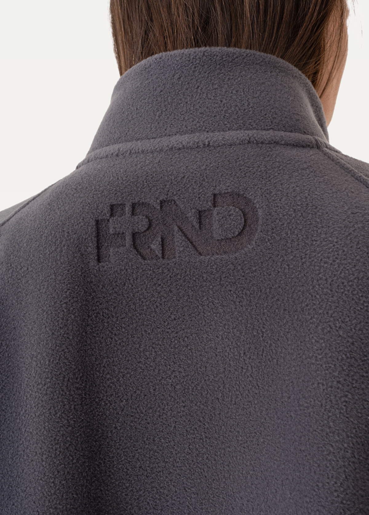 Бомбер жiночий FRND FOR FRIENDS Level Polar Fleece темно-сірого кольору