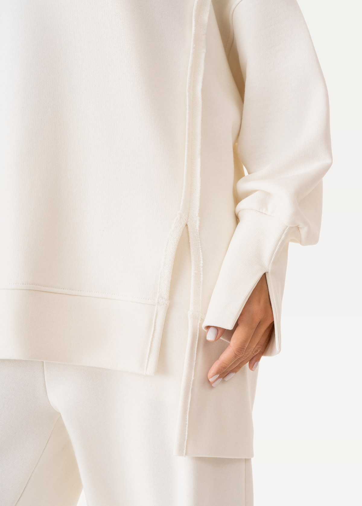 Світшот жіночий FRND FOR FRIENDS Lady молочного кольору