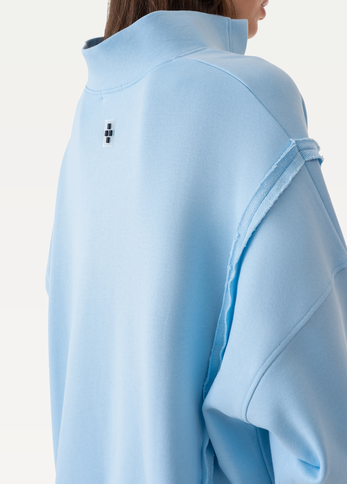 Свитшот женский FRND FOR FRIENDS Lady небесно-голубого цвета