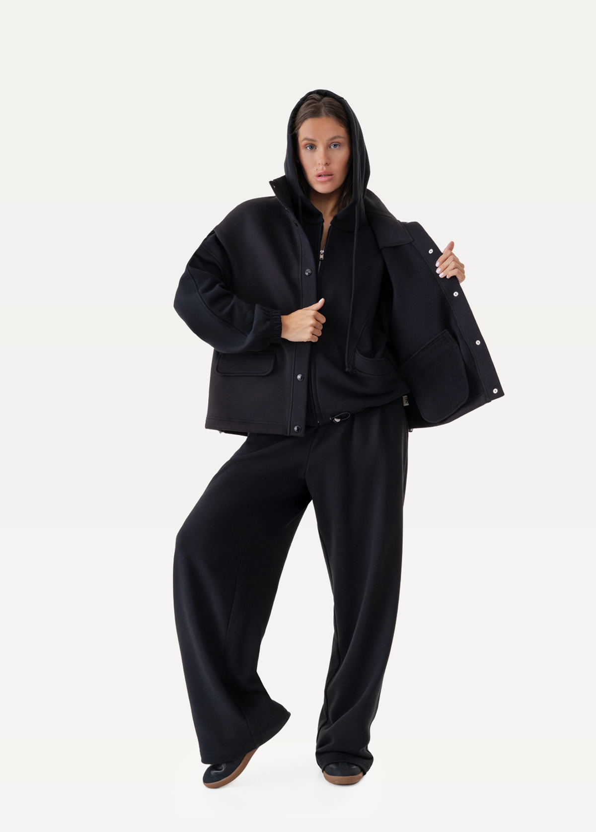 Жилет жiночий FRND FOR FRIENDS Gina чорного кольору