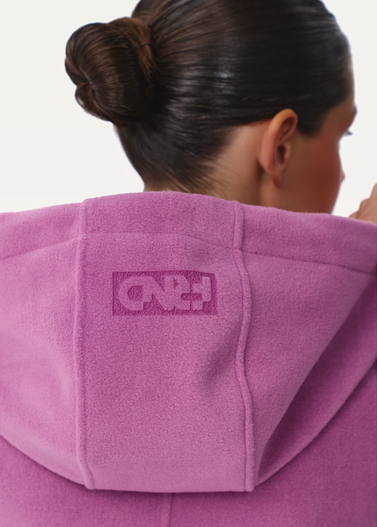 Худі на блискавці жіноче FRND FOR FRIENDS Paradox Polar Fleece ягідного кольору