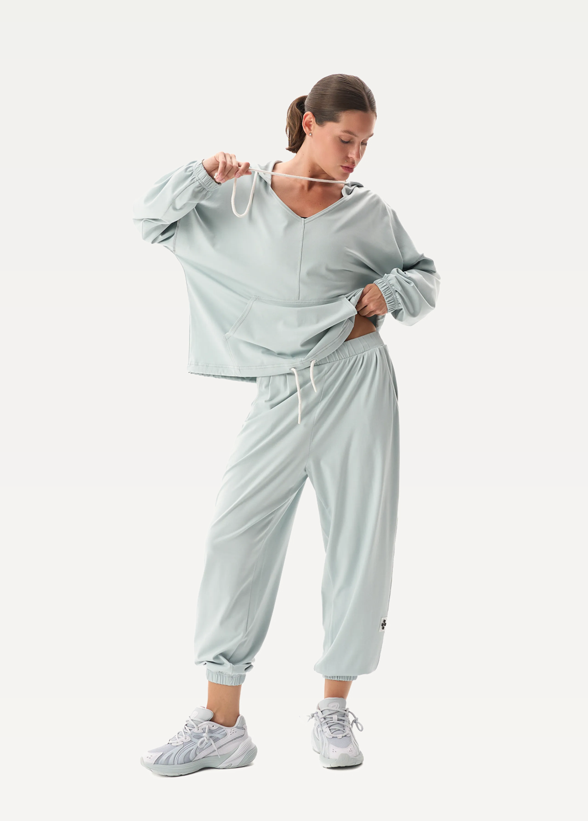 Худі FRND FOR FRIENDS Movie жіноче сіро-блакитного кольору