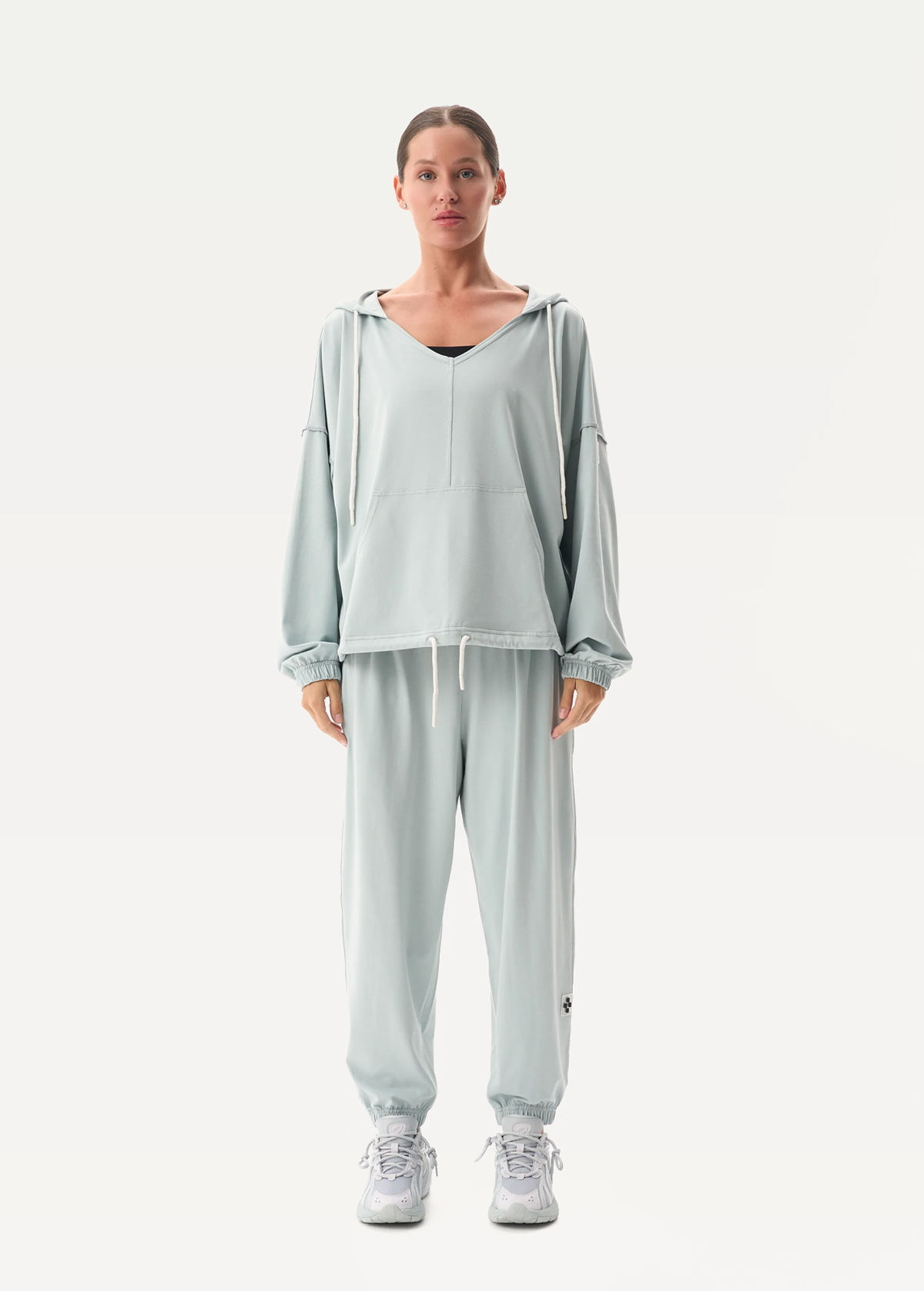 Худі FRND FOR FRIENDS Movie жіноче сіро-блакитного кольору