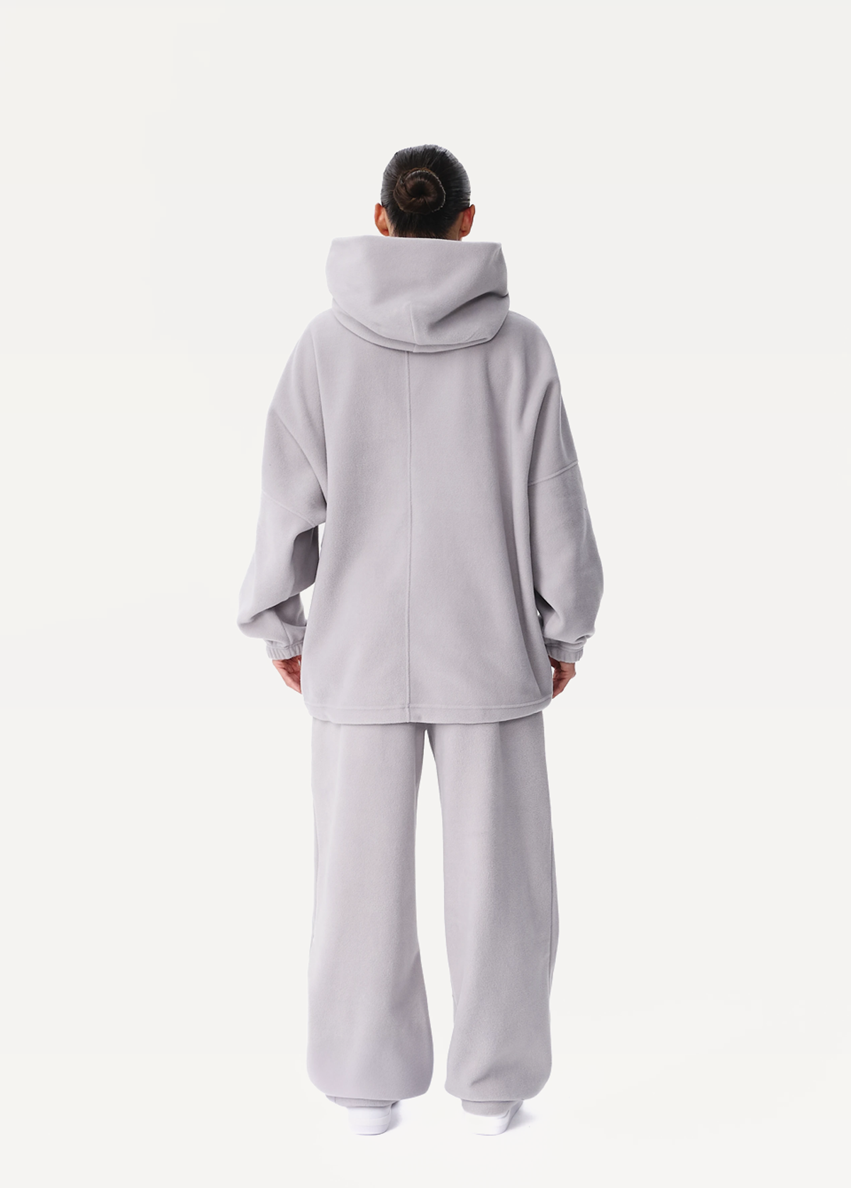 Худі жіноче FRND FOR FRIENDS Evelyn Polar Fleece світло-сірого кольору