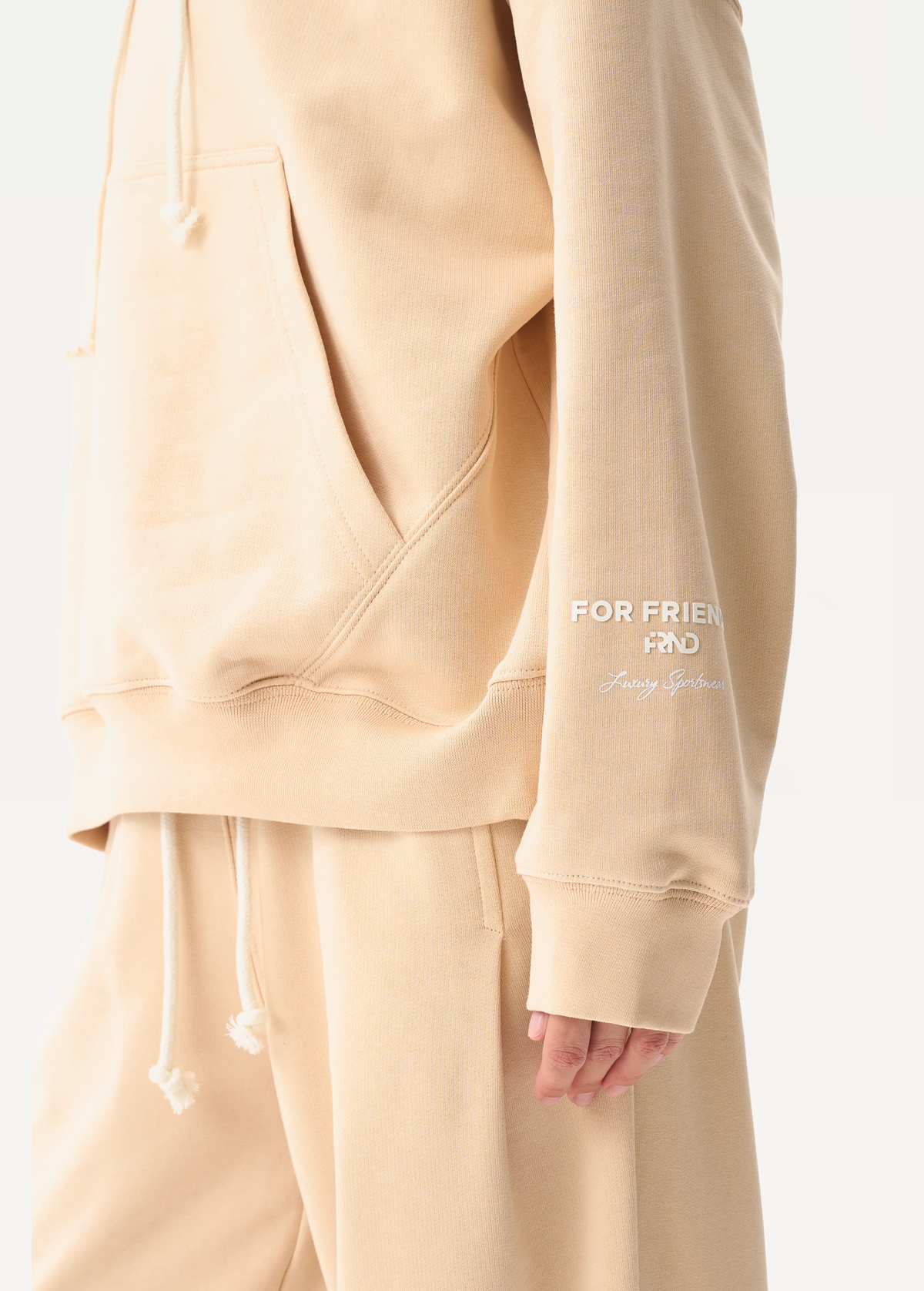 Худи FRND FOR FRIENDS Next Женское бежевого цвета