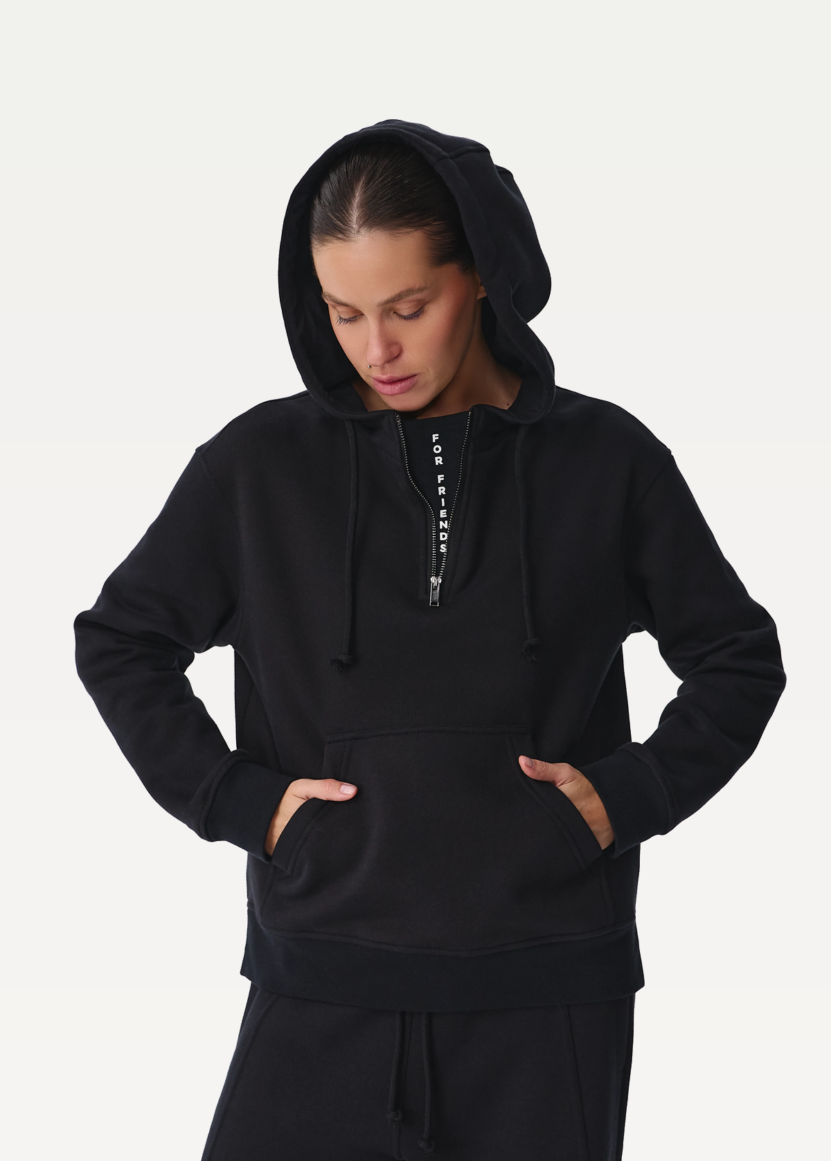 Худі жіноче FRND FOR FRIENDS Margot чорного кольору