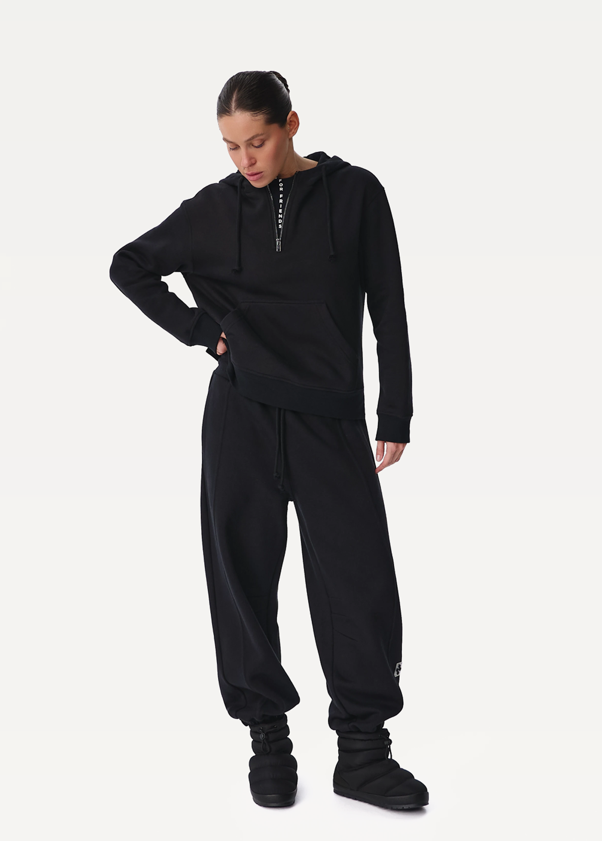 Худі жіноче FRND FOR FRIENDS Margot чорного кольору