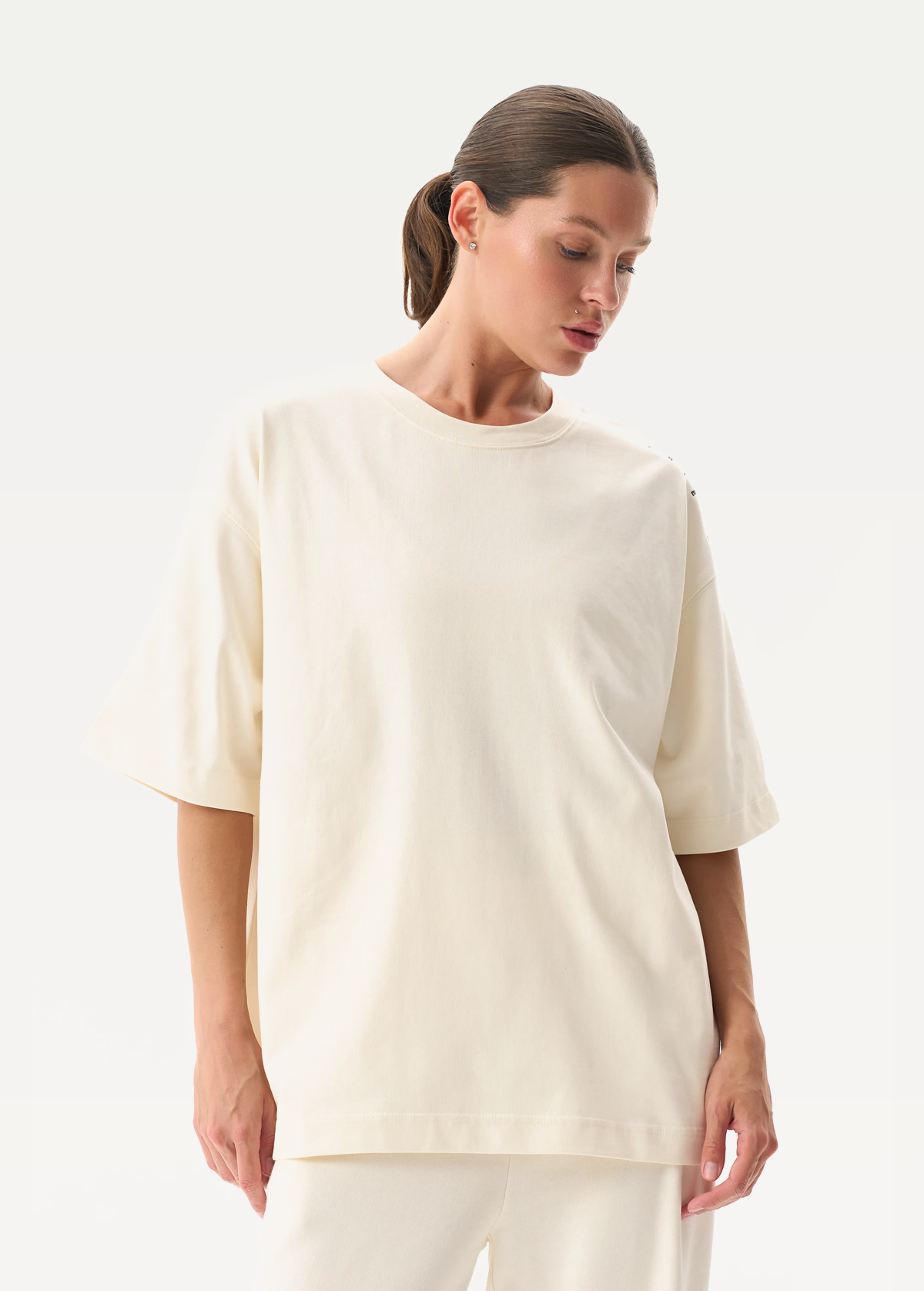 Футболка FRND FOR FRIENDS Long жіноча чорного кольору