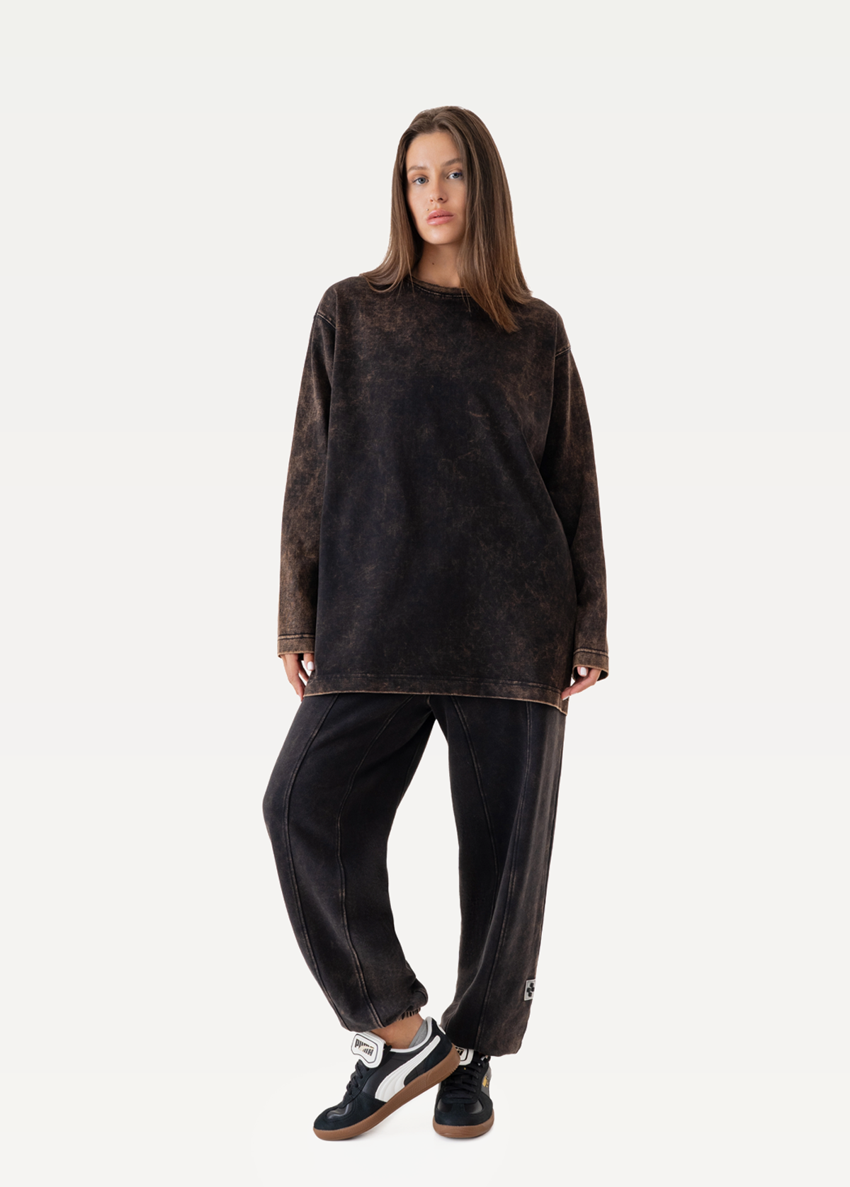 Лонгслів жіночий FRND FOR FRIENDS Palmer чорного кольору