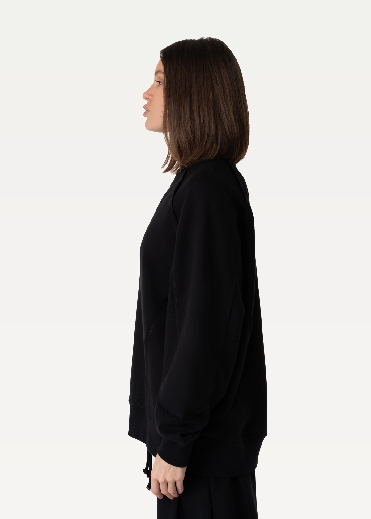 Світшот FRND FOR FRIENDS Chloe жіночий чорного кольору