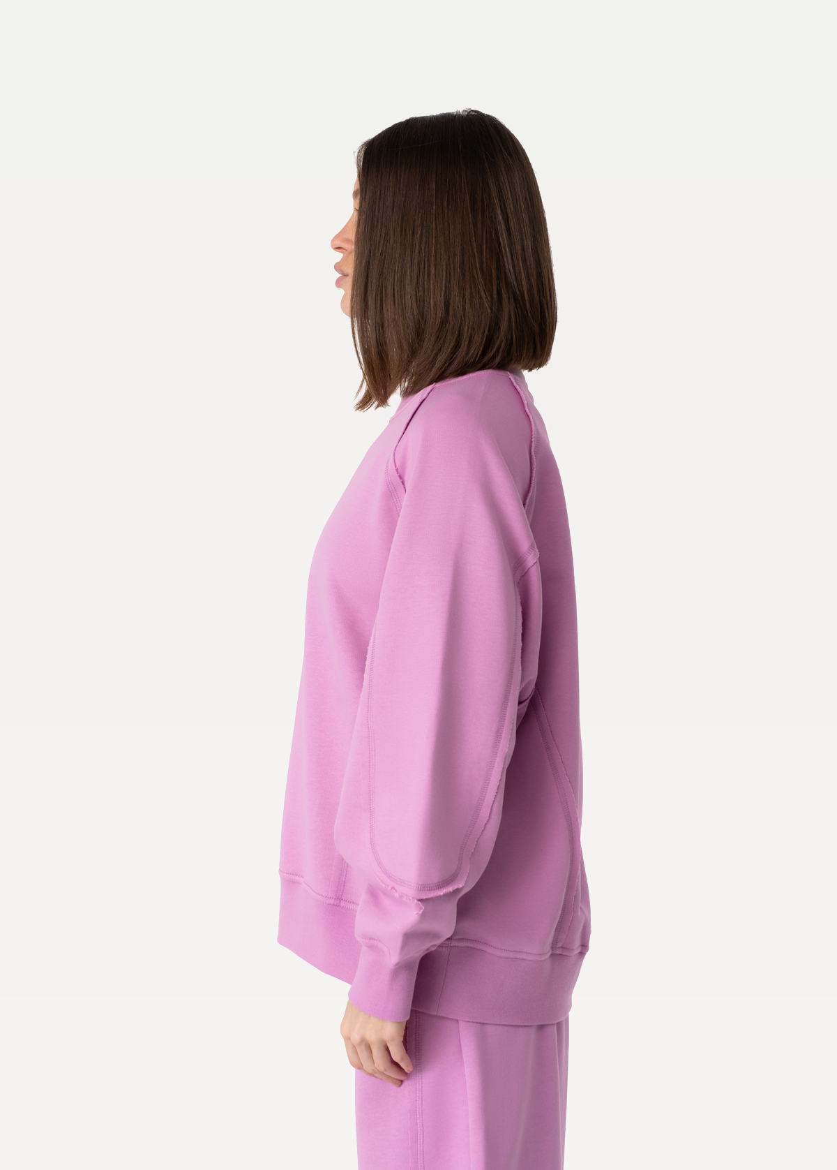 Свитшот FRND FOR FRIENDS Chloe женский лавандово-розового цвета