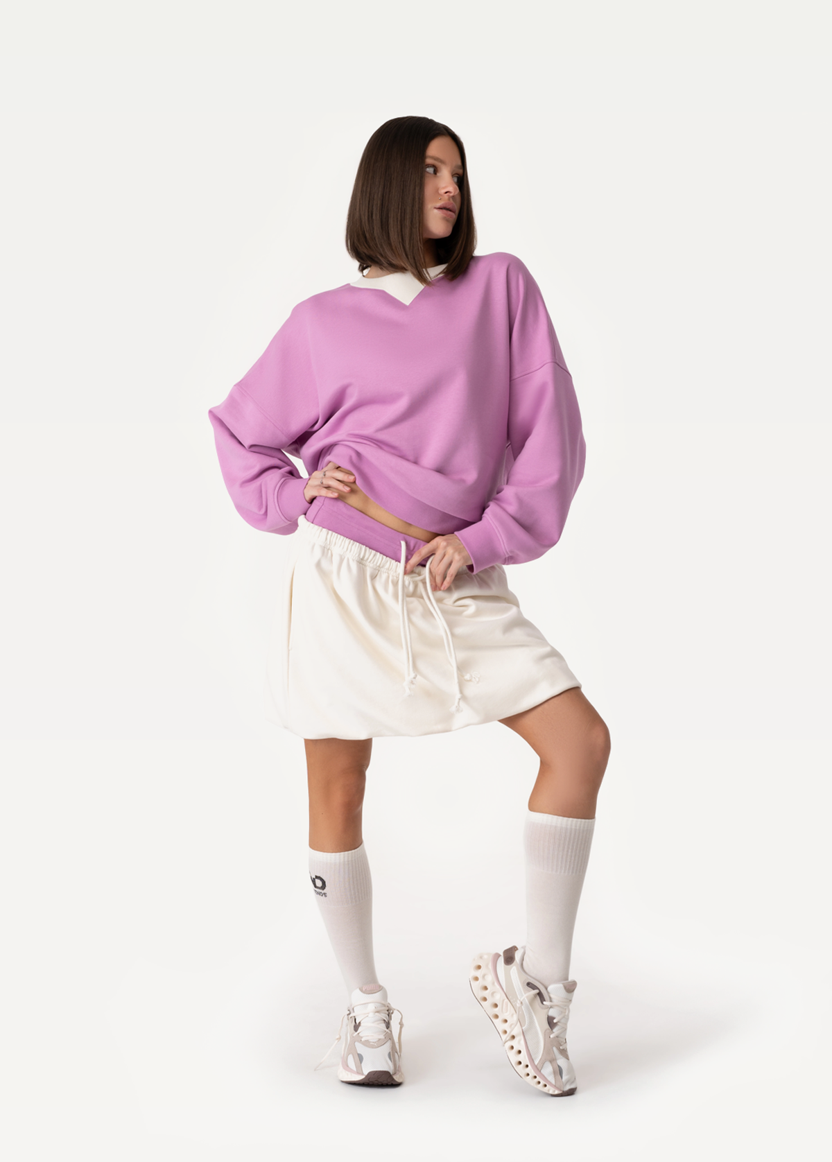 Юбка FRND FOR FRIENDS Kenzo лавандово-розового цвета