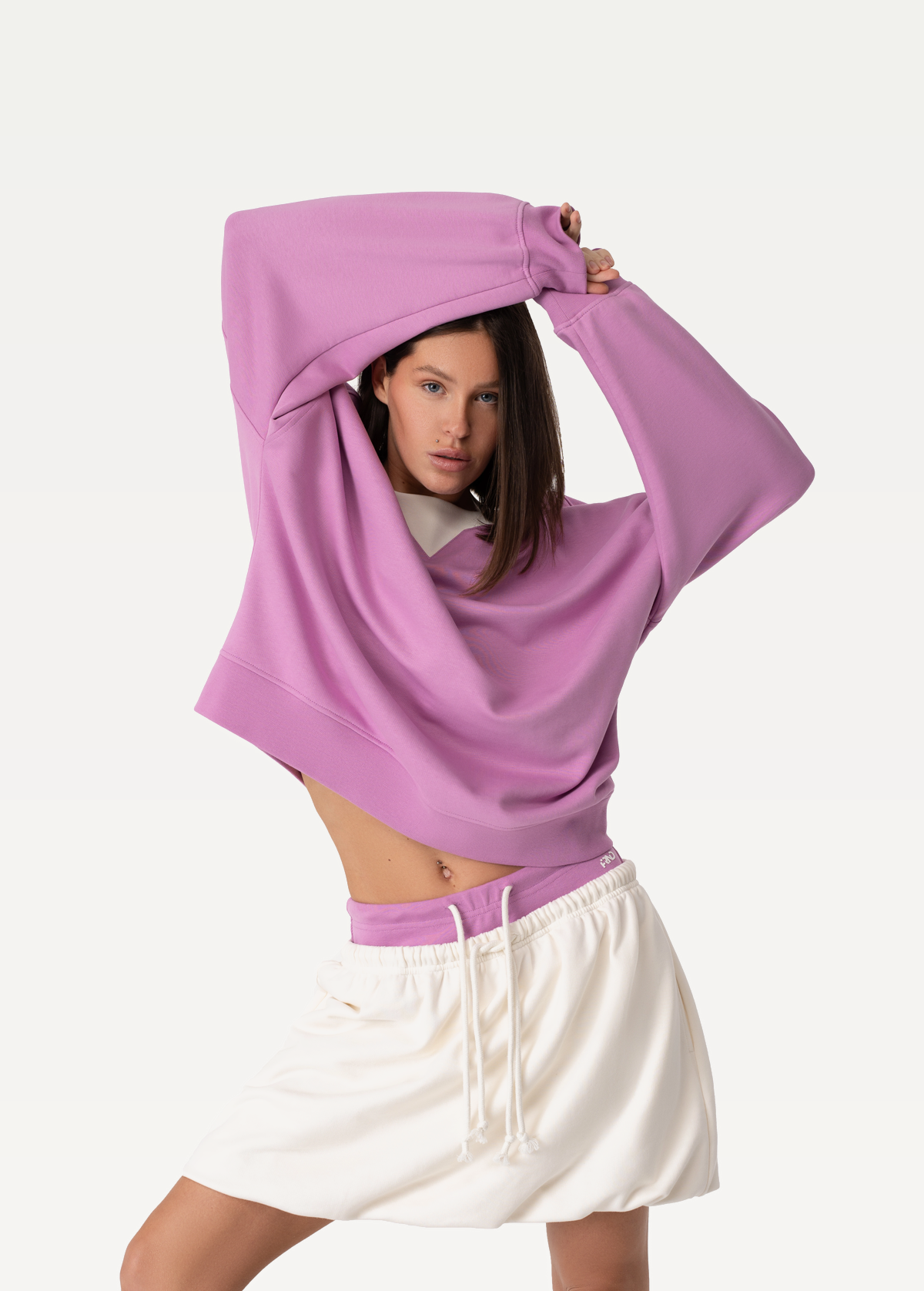 Юбка FRND FOR FRIENDS Kenzo лавандово-розового цвета