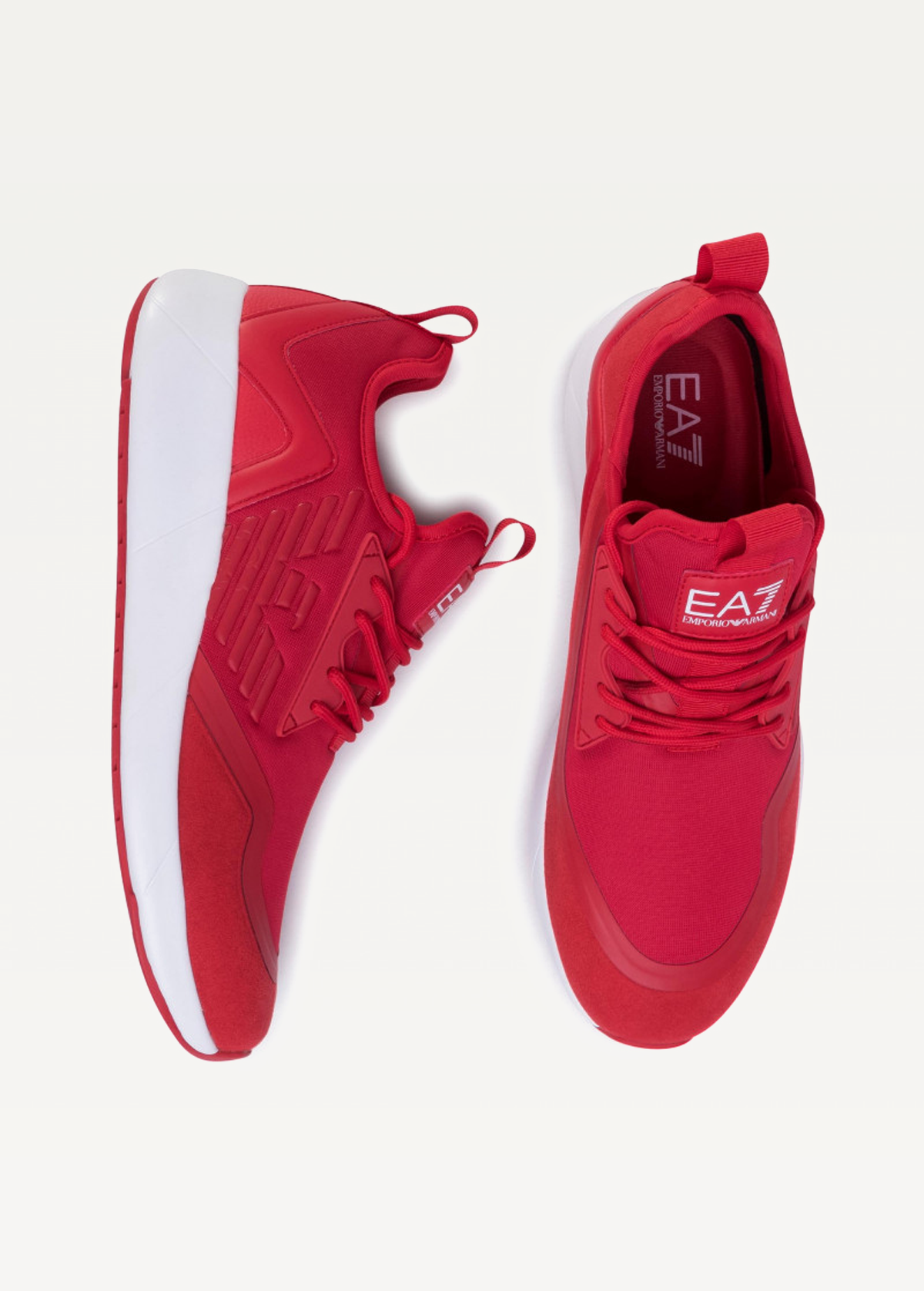 Кросівки чоловічі EA7 Emporio Armani червоного кольору (X8X030 XK129 M5)