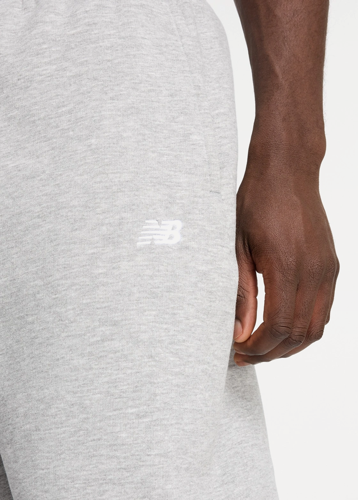 Штаны мужские New Balance Sport Essentials Fleece серого цвета