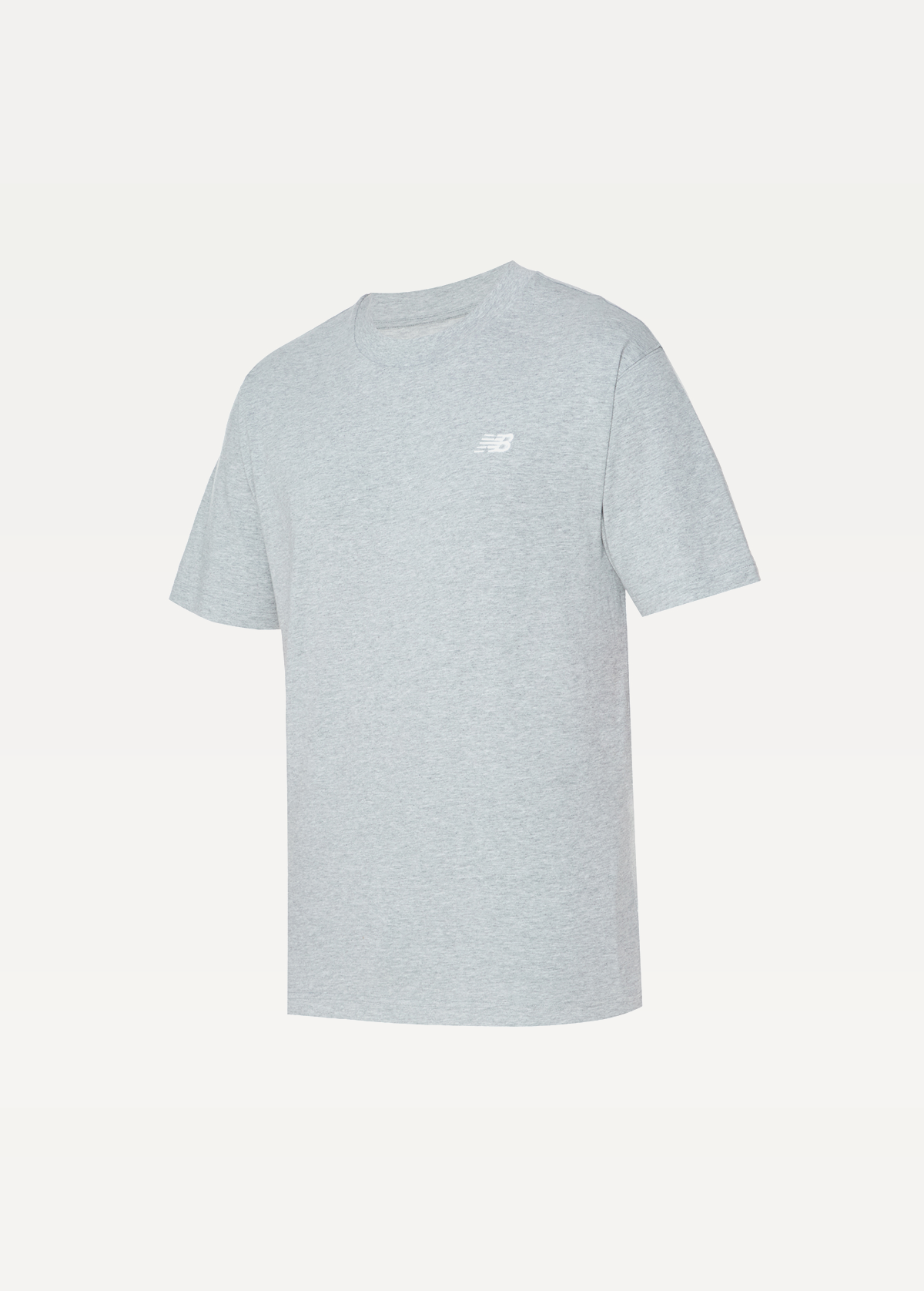 Футболка мужская New Balance NB Small Logo серого цвета