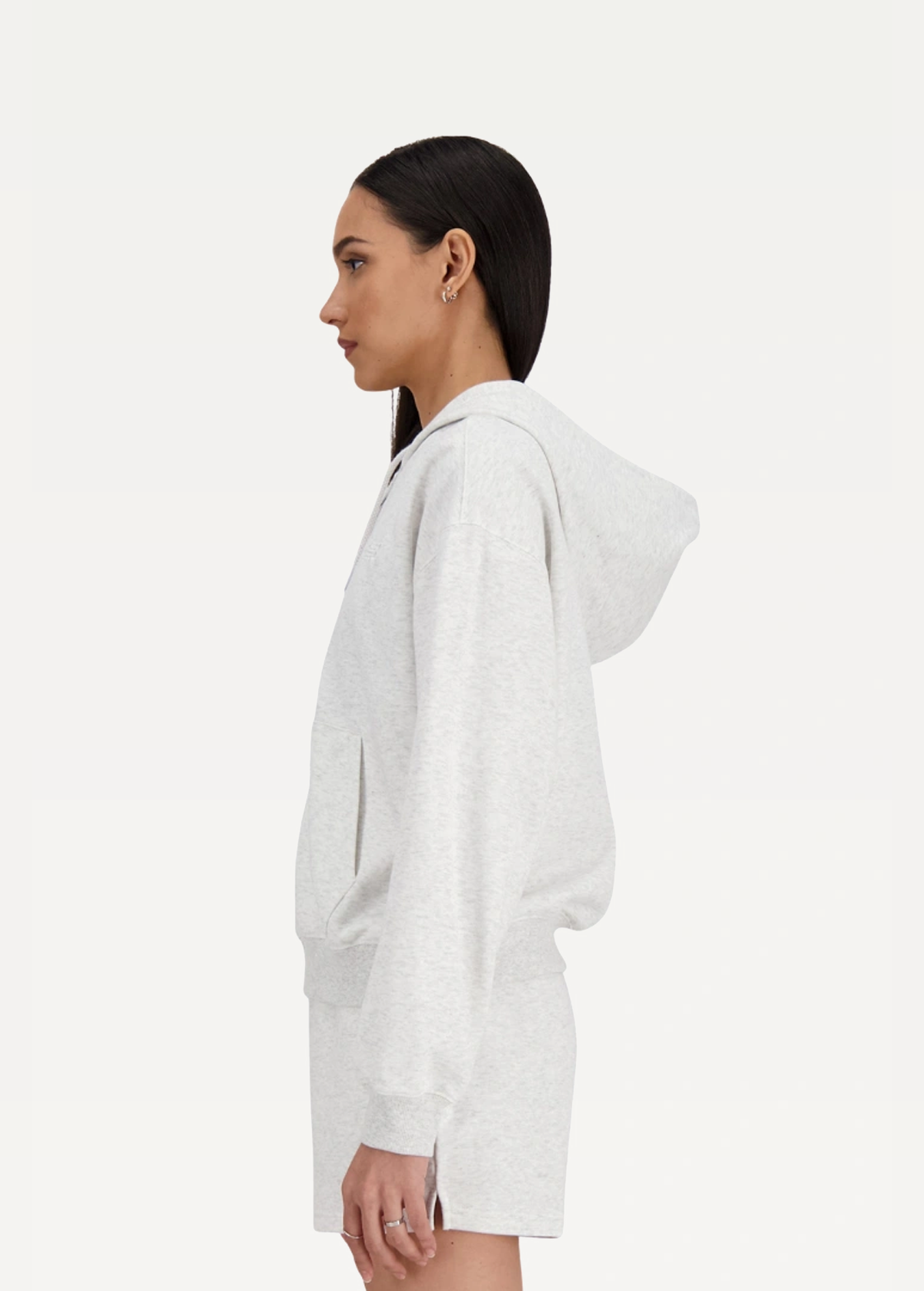 Худі жіноче New Balance NB Small Logo сірого кольору