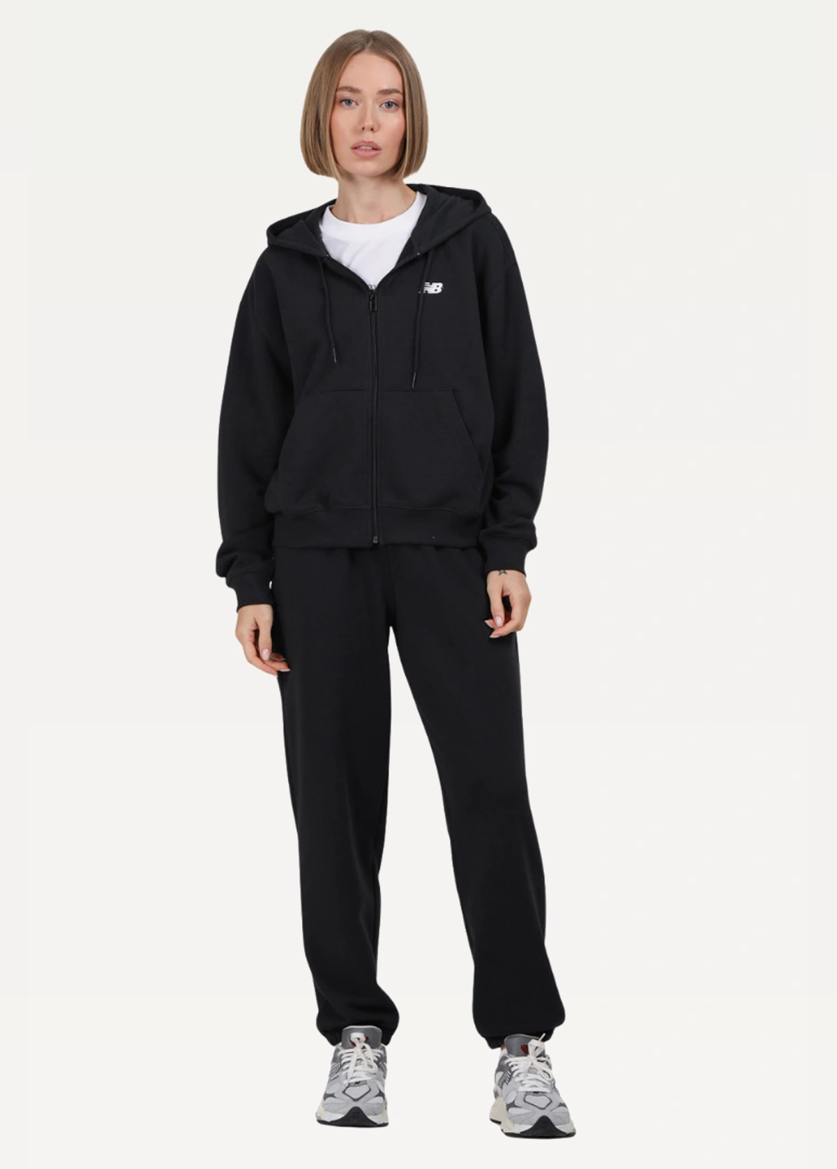 Худі жіноче New Balance NB Small Logo чорного кольору