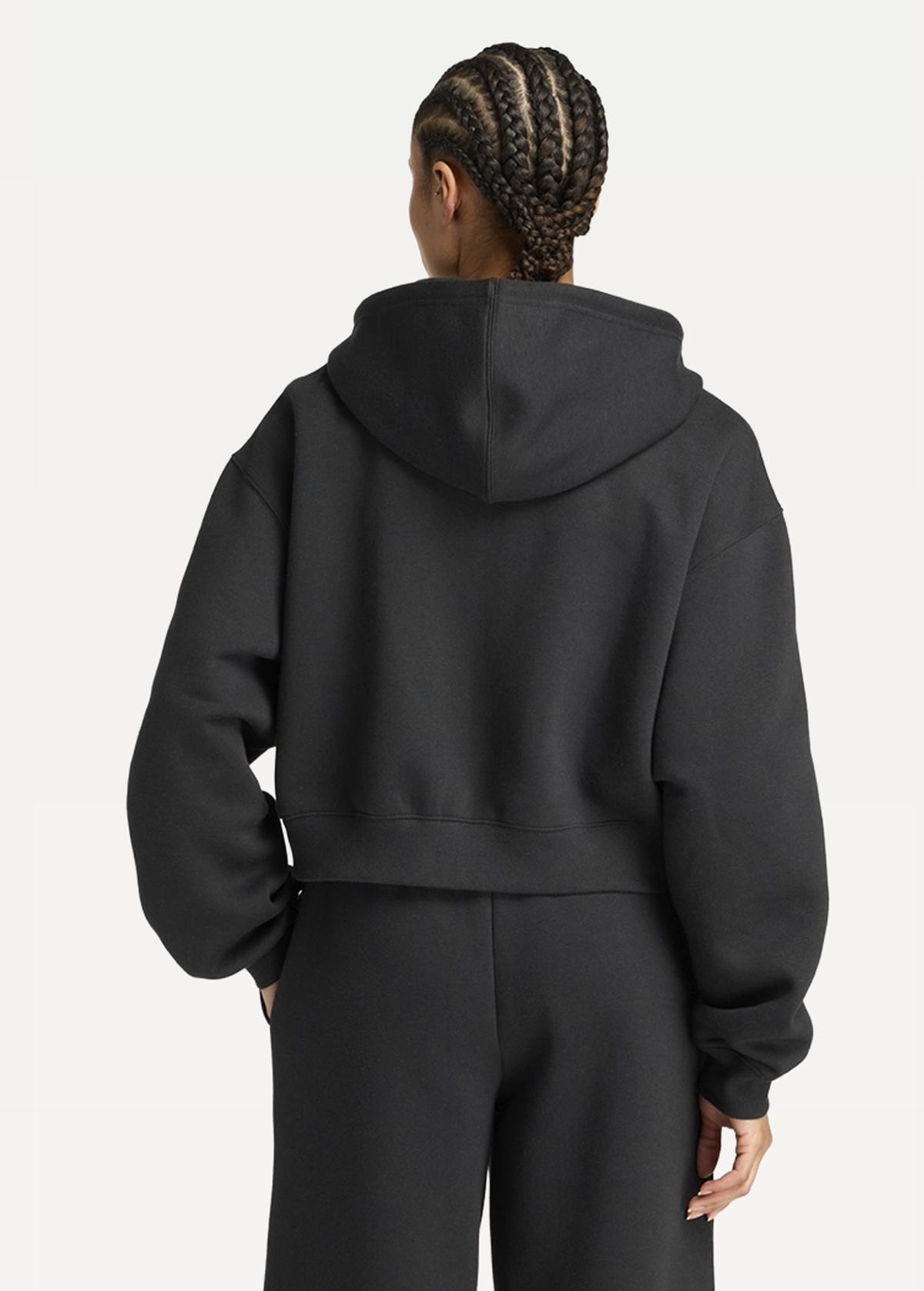 Худі жіноче New Balance Linear Full Zip чорного кольору