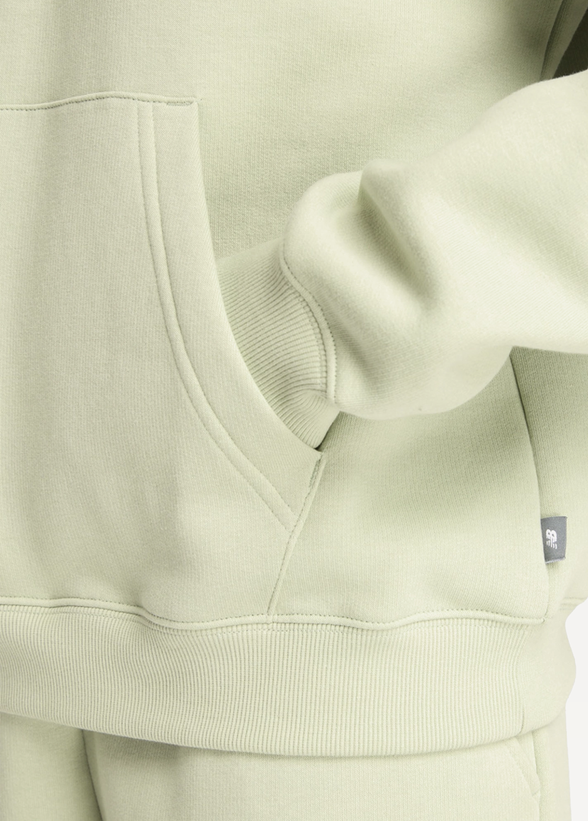 Реглан жіночий Linear Heritage Fleece Half Zip зеленого кольору