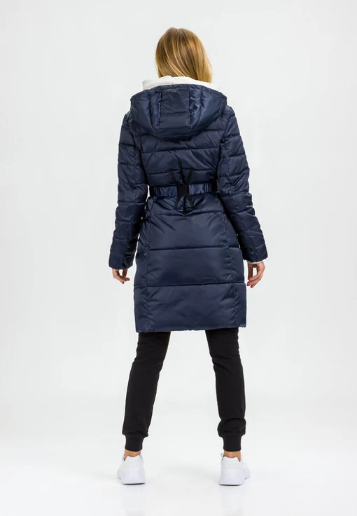 Куртка жіноча спортивна EA7 Emporio Armani Regular Fit темно-синього кольору (6HTL02 TN05Z 1543)