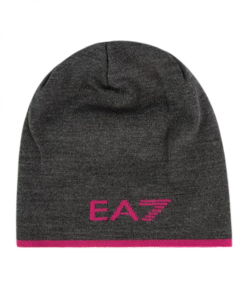 Шапка жіноча EA7 Emporio Armani MAGNET сірого кольору (285599 9A310 00)