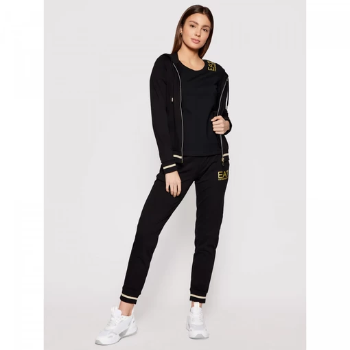 Футболка EA7 Emporio Armani чорного кольору (3KTT13 TJ29Z 1200)