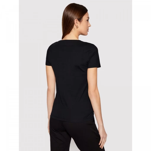 Футболка EA7 Emporio Armani чорного кольору (3KTT13 TJ29Z 1200)