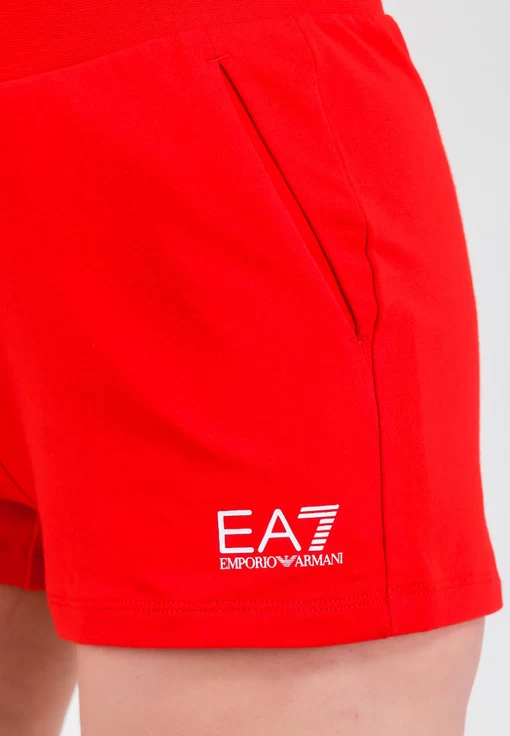 Шорти жіночі триктажні із джерсі EA7 Emporio Armani