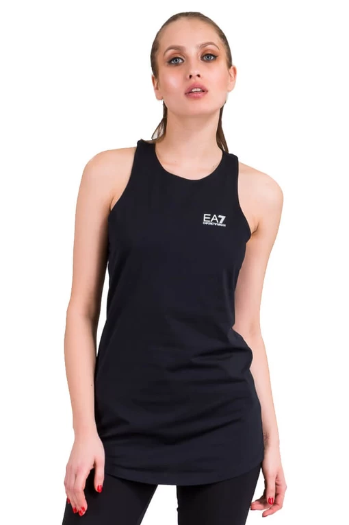 Майка жіноча EA7 Emporio Armani чорного кольору (3HTH56 TJ29Z 12)