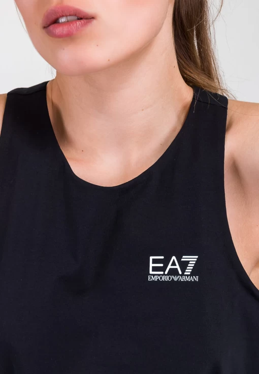 Майка жіноча EA7 Emporio Armani чорного кольору (3HTH56 TJ29Z 12)