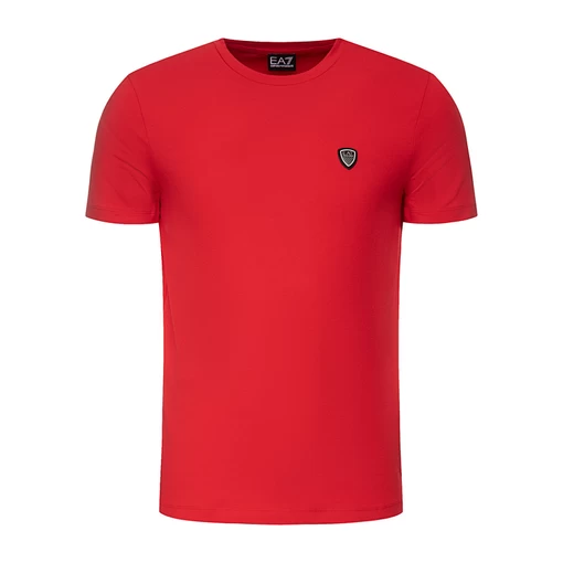 Футболка чоловіча EA7 Emporio Armani червоного кольору