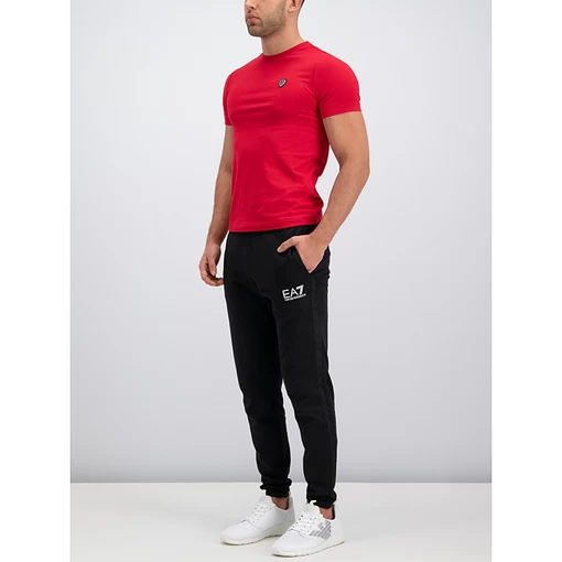 Футболка чоловіча EA7 Emporio Armani червоного кольору