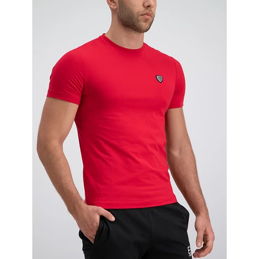 Футболка чоловіча EA7 Emporio Armani червоного кольору