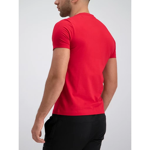 Футболка чоловіча EA7 Emporio Armani червоного кольору