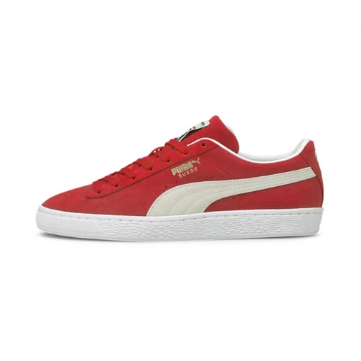Кроссовки мужские Puma Suede Classic XXI красного цвета